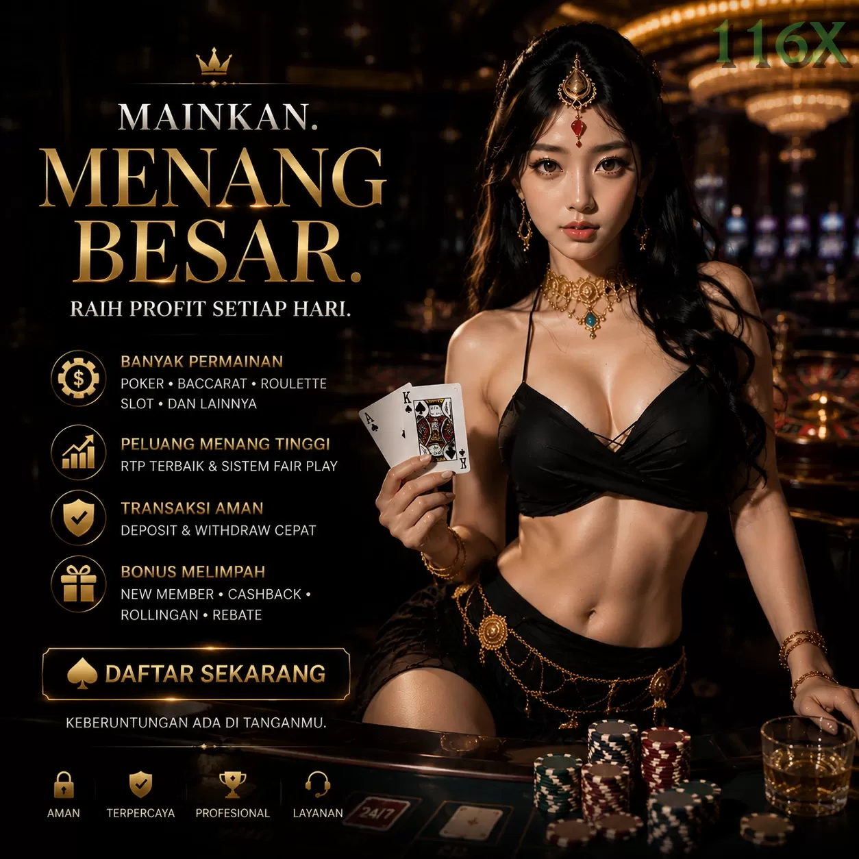 Main 116xcahayatotow Menang Jackpot Besar